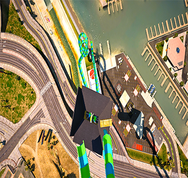 GTA 5 OMG STUNT JUMP MAP